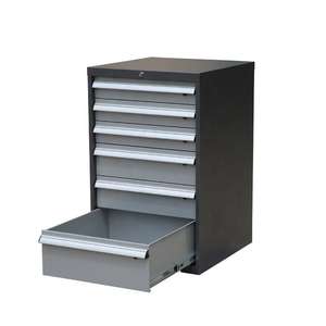 Sechsschubladen-Werkzeugschrank aus Metall mit Zentralverriegelung Hohe Tragfähigkeit Werkzeugschrank für die Garage - Product Image 3