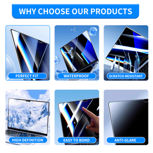 Filtro DE PRIVACIDAD magnético fácil de instalar para la nueva computadora portátil MacBook <span class=keywords><strong>Pro</strong></span> de 16 pulgadas; Protector de pantalla anti-luz azul. - Product Image 6