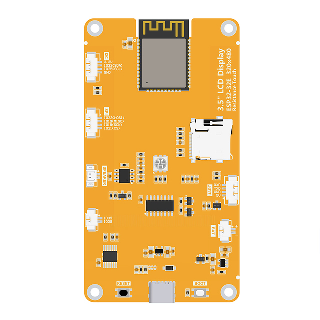 3.5 inch ESP32 WiFi Blue tooth Board, 320*480 Resistive Touch TFT Display Module