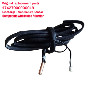 Sensor de Temperatura de Descarga 17427000000019 para Unidad Exterior de Aire Acondicionado Midea Carrier, Termistor con Sonda de Cobre - Product Image 1