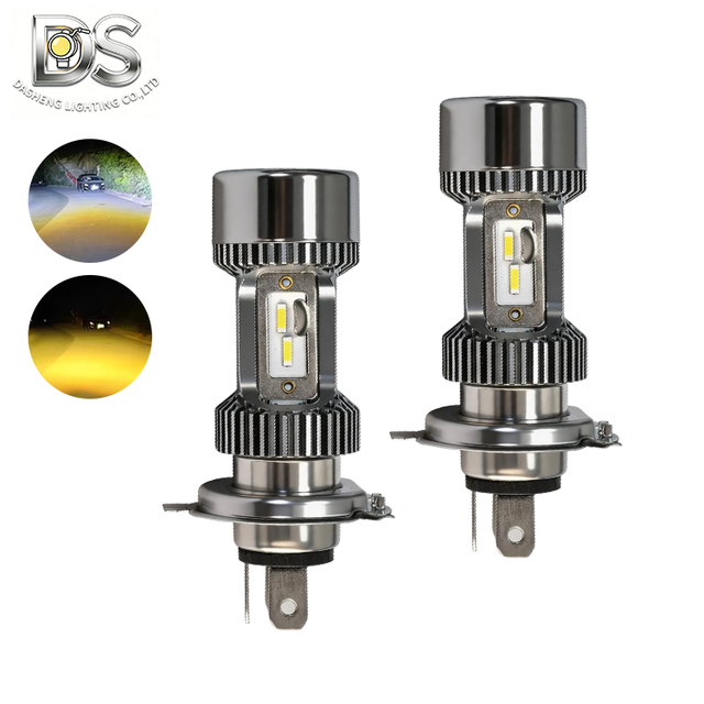 Mini Motoled M8 H4 Led Headlight Ac Dc 12-80V Motorcycle Led Ba20D Car Auto Light Bulb Faro Led Para Moto for Motorcycle