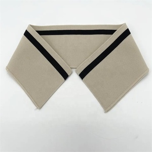 Custom 97% Polyester 3% Spandex Polyester Flat Knitting Solid Color T Shirt Rib Collar <strong>Cuff</strong> - Product Image 3