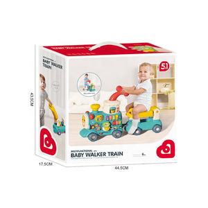Juguetes Multifunción para Bebé Andador Correpasillos de Empuje con Música Tren Eléctrico Montable para Niños Andadores para Bebé 5 en 1 - Product Image 6