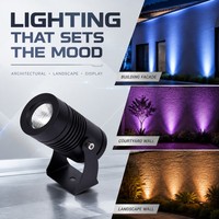 10W 12W COB LED Außen-Gartenstrahler Verstellbare Landschafts-Baumbeleuchtung für Wege, Höfe und Gebäude-Akzentbeleuchtung
