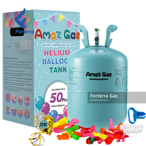 2.2L 3.3L bóng bay Helium Tank nén 99.9% tinh khiết Helium gas bơm lại Helium xi lanh cho bóng bay - Product Image 5