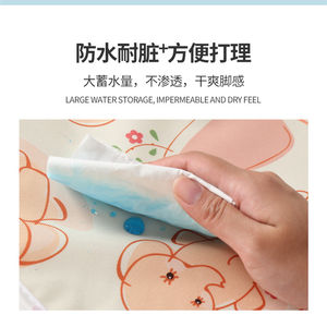 Tapis de jeu antidérapant doux rembourré pour bébés, lavable et pliable pour les enfants, accessoire Anti-salissure pour ramper - Product Image 4