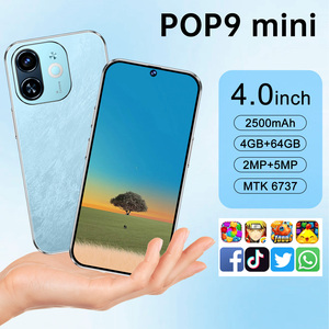 2025 New Arrival pop9 mini điện thoại thông minh 64GB telefone điện thoại di động điện thoại thông minh mini Android Tính năng chơi game điện thoại di động - Product Image 3
