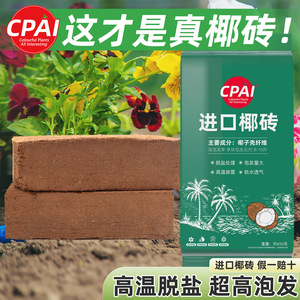 Ladrillo de Coco Cpai 650g, Partículas Medianas, Tierra para Macetas de Uso General, Buena Aireación - Product Image 5
