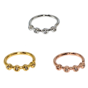 30 pz/Pacco <span class=keywords><strong>Gioielli</strong></span> per Piercing al Naso Pieghevoli, Anelli per Naso con Zircone, Piccoli Fiori per Piercing all'Orecchio, Cartilagine, Helix - Product Image 5