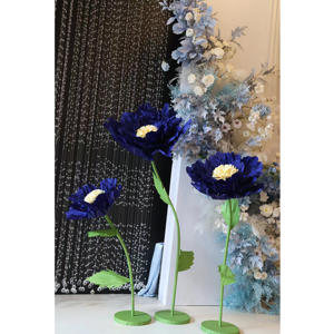 Recién llegado, venta directa de fábrica, flor artificial decorativa para el hogar, Rosa Danfeng - Product Image 4