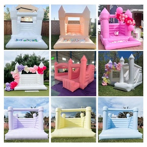 Château plein <span class=keywords><strong>d</strong></span>'entrain de couleur pastel légère de qualité commerciale pour la maison gonflable de rebond de <span class=keywords><strong>mariage</strong></span> - Product Image 6