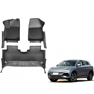 Tapis de sol de voiture en TPE sur mesure pour BYD Yuan Plus LHD 2024-2025 |   Tapis de sol imperméables toutes saisons, ensemble complet, fabrication OEM - Product Image 1