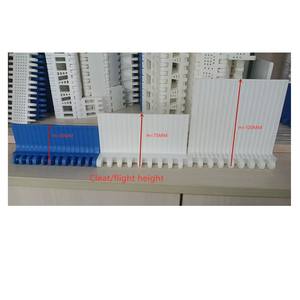 Fabriek Aangepaste Transportband 12 "14'' 18 Inch Plastic Modulaire Riem Helling Transportband Voor Golfkarton Food Grade - Product Image 6