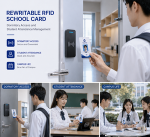 บัตร RFID แบบเขียนซ้ำได้สำหรับการเข้าหอพักและการจัดการการเข้าร่วมของนักเรียน - Product Image 3