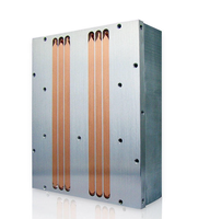 Máquina de prensado hidráulico de cobre para aplanar tubos de calor y disipadores de calor con aletas biseladas para centros de datos y energía informática