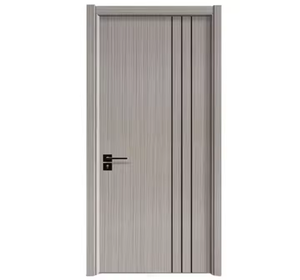 Portes en bois massif pour <span class=keywords><strong>maisons</strong></span> Porte d'entrée intérieure de la chambre Style américain Portes et fenêtres Design moderne Usine chinoise - Product Image 3