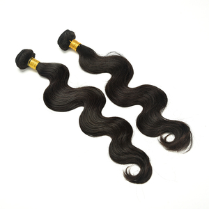 La onda del cuerpo 18 pulgadas Rubio tejer indio de la trama del pelo de Remy Bobos Twist extensiones de la trama del pelo - Product Image 4