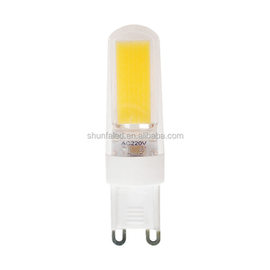 Mini G9 LED <span class=keywords><strong>COB</strong></span> ánh sáng bóng đèn thay thế halogen 30 Wát đèn chùm đèn AC110V-220V Hoang Dã điện áp không nhấp nháy Ngô bóng đèn - Product Image 4