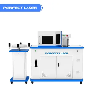 Perfect Laser-Multifunctional Automatic with double pole arc device Aluminum stainless steel letter bending marking machine