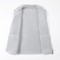 Veste polaire double face 400G, fermeture éclair, col montant, manteau chaud, cardigan, doublure de veste, pour hommes et femmes, automne et hiver