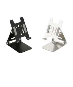 Support de téléphone pour smartphones et tablettes, utilisation au bureau, support mobile en métal multi-angles, réglable, pour bureau - Product Image 1