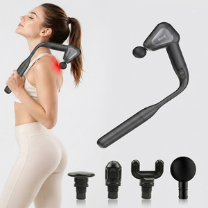 Pistola <span class=keywords><strong>de</strong></span> <span class=keywords><strong>Masaje</strong></span> Muscular 2 en 1 Desmontable OEM/ODM, Inalámbrica, <span class=keywords><strong>de</strong></span> Percusión Profunda para Recuperación en Gimnasio, Venta al por Mayor con 4 Cabezales - Product Image 1