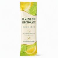 Mélange de citron et de lime, formule scientifique, mélange de boissons électrolytiques multivitaminées hydratantes, sachets