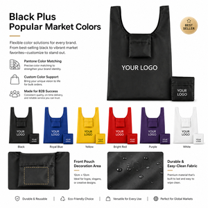 <span class=keywords><strong>Bolsa</strong></span> de Compras Plegable SHINY con Logotipo Personalizado, <span class=keywords><strong>Bolsa</strong></span> de Supermercado Reutilizable de Poliéster Resistente para Supermercados en EE. UU. - Product Image 4