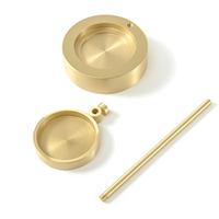Brûleur d'arômes de luxe en laiton massif, chauffe-huile essentielle réglable pour bougie chauffe-plat, diffuseur de parfum en cristal pour la décoration intérieure