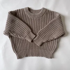 3GG Knitting chunky sweater for baby kids infants winter sweater.