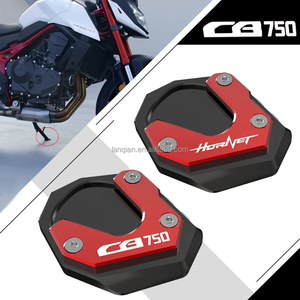 Pour Honda CB750 <span class=keywords><strong>Hornet</strong></span> 2023-2024, accessoires moto <span class=keywords><strong>CB</strong></span> <span class=keywords><strong>750</strong></span> <span class=keywords><strong>Hornet</strong></span>, extension de béquille latérale, plaque d'agrandissement de béquille - Product Image 5