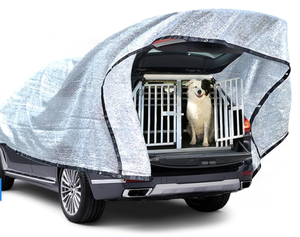 Nhà sản xuất 10ft x 14 ft HDPE Shade vải 90% phản quang nhôm Shade Net - Product Image 4