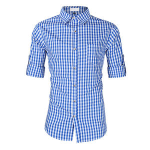 <span class=keywords><strong>Camisas</strong></span> casuales <span class=keywords><strong>de</strong></span> hombre Oktoberfest alemán con mangas cortas y largas para <span class=keywords><strong>camisas</strong></span> <span class=keywords><strong>de</strong></span> <span class=keywords><strong>vestir</strong></span> <span class=keywords><strong>de</strong></span> <span class=keywords><strong>Amazon</strong></span> con diseño a cuadros - Product Image 3