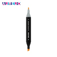 Phoenix 40 couleurs 2mm 6mm double pointe séchage rapide peinture d'artiste Portable ensemble de marqueurs à l'alcool pour artiste