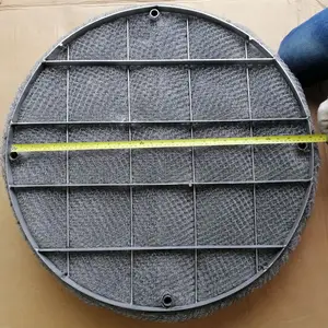 304 Stainless Steel Wire Mesh Demister Pads Gas Liquid Wire Mesh Demister