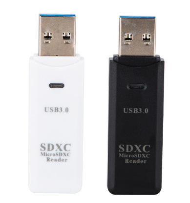 New 2 in 1 High Speed Usb 3.0 Smart Cardreader Adapter Usb Card Reader for PC Laptop Accessories SD TF Card Memory