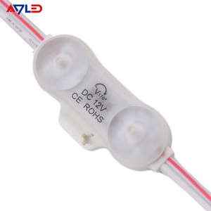 ADLED Modules 0.72W DC12V Warm White 3000K IP68 Outdoor <b>Lighting</b> With Red Stripe Wire 170 Degree <b>LED</b> Module - Product Image 2