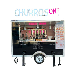 Remorque à pizza certifiée CE DOT, équipement complet pour four à bois, barbecue, hot-dogs, restauration rapide, vente ambulante, cuisine mobile - Product Image 6