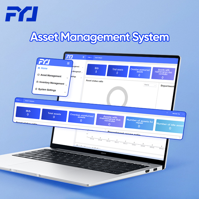 FYJ Asset Inventory Management Software Real-Time Monitoring Multi-department Permission Control Equipment Tracking System