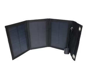 Panel Solar Monocristalino Plegable de 12W con Carga USB para Exteriores, Precio de Fábrica, Venta al Por Mayor, Envío Gratis - Product Image 1