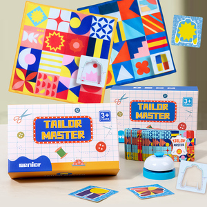 Brinquedo Educacional de Observação em Tecido Tailor Master: Quebra-Cabeça de Treinamento de Concentração para Crianças e Adultos - Product Image 1