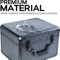 Boîte de rangement de bande dessinée de qualité supérieure étui gradué avec espace pour 10 dalles de bande dessinée CGC étuis à outils personnalisables OEM et ODM