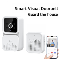 Tuya App Monitor Remoto WiFi Inalámbrico Mini Cámara de Video con Visión Nocturna Pantalla OLED Diseño de Barra Seguridad PARA EL Hogar Garajes Hoteles