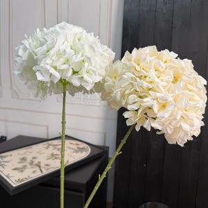 Flor Artificial de Hortensia Mu Jinxi, 216 Pétalos, Rama Individual, Flor de Seda, Decoración para Bodas, Adorno para Sala de Estar - Product Image 1