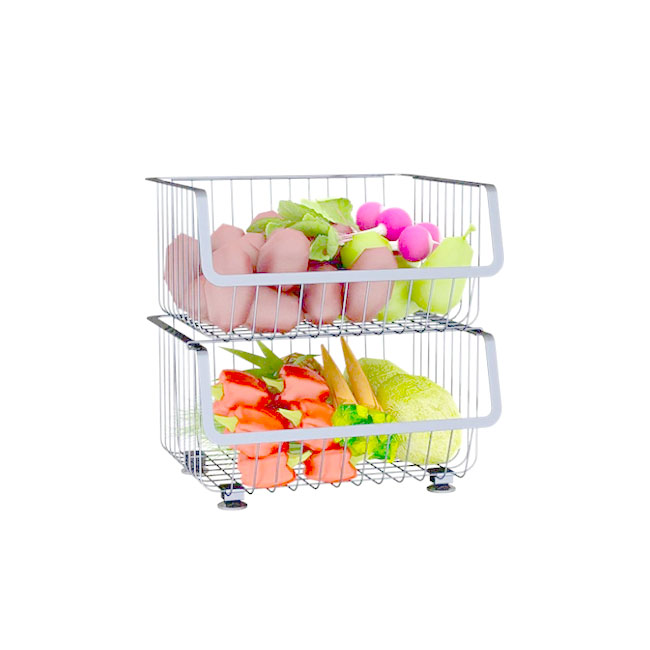 Cesta De Drenaje De Doble Capa, Cesta De Plástico Para Lavar Frutas, Verduras, Cesta De