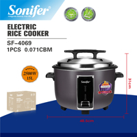 Autocuiseur Commercial Sonifer SF-4066 8L 10L 13L 15L 23L en option, avec cuve antiadhésive et arrêt automatique, idéal pour les restaurants et cuisines professionnelles