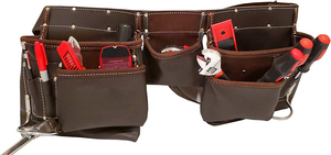 Workpro — sac à outils en cuir robuste pour homme, pochette pour le travail, avec <span class=keywords><strong>ceinture</strong></span>, promo - Product Image 5