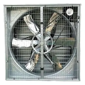 Industrial Fan Poultry Farm Ventilation Fan Galvanized Frame Stainless Steel Blades With Big Air Flow Exhaust Fan