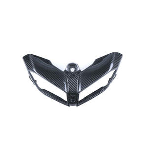 Cubierta <span class=keywords><strong>de</strong></span> Tanque <span class=keywords><strong>de</strong></span> Combustible <span class=keywords><strong>de</strong></span> Fibra <span class=keywords><strong>de</strong></span> Carbono y Guardabarros Trasero Negro, Juego Completo Modificado para Motocicleta <span class=keywords><strong>Yamaha</strong></span> MT09 FZ09 - Product Image 3