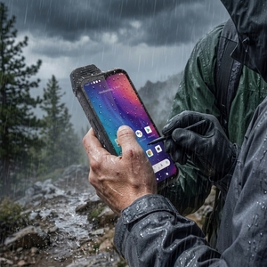 สมาร์ทโฟนกันน้ำ IP68 รุ่น W888 POC พร้อมลำโพงเสียงดัง 2W รองรับ NFC ระบบ Android สำหรับใช้งานกลางแจ้ง - Product Image 2